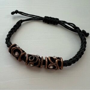 Bohemian Beaded Rope Bracelet